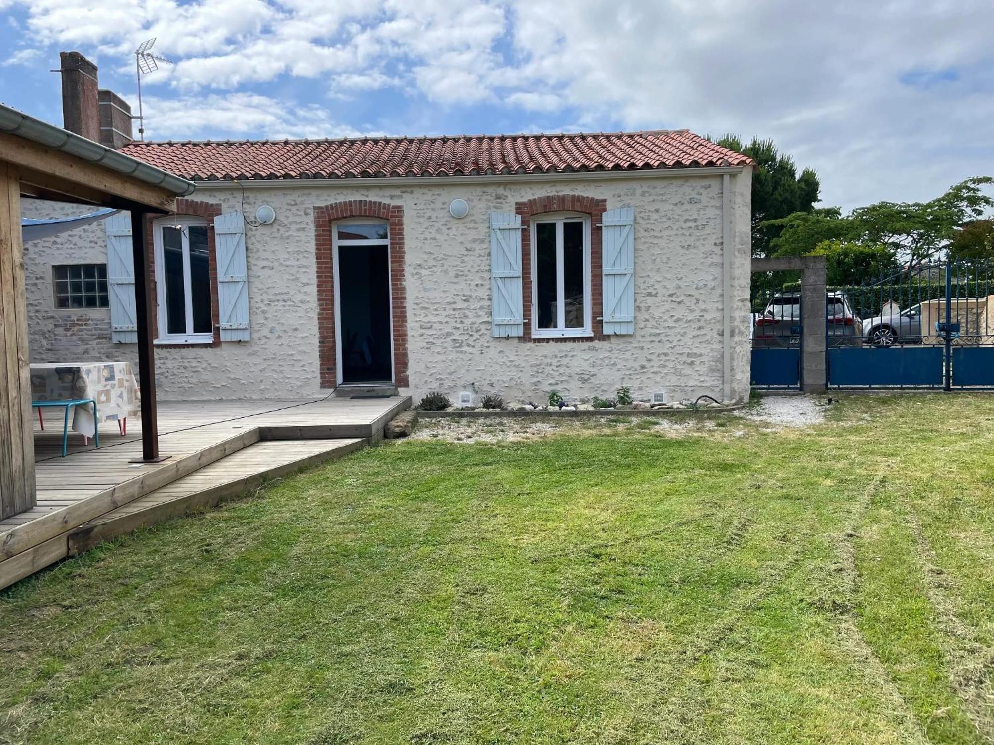 Maison Confortable A Jard-Sur-Mer Avec Grand Jardin Cloture Eksteriør billede