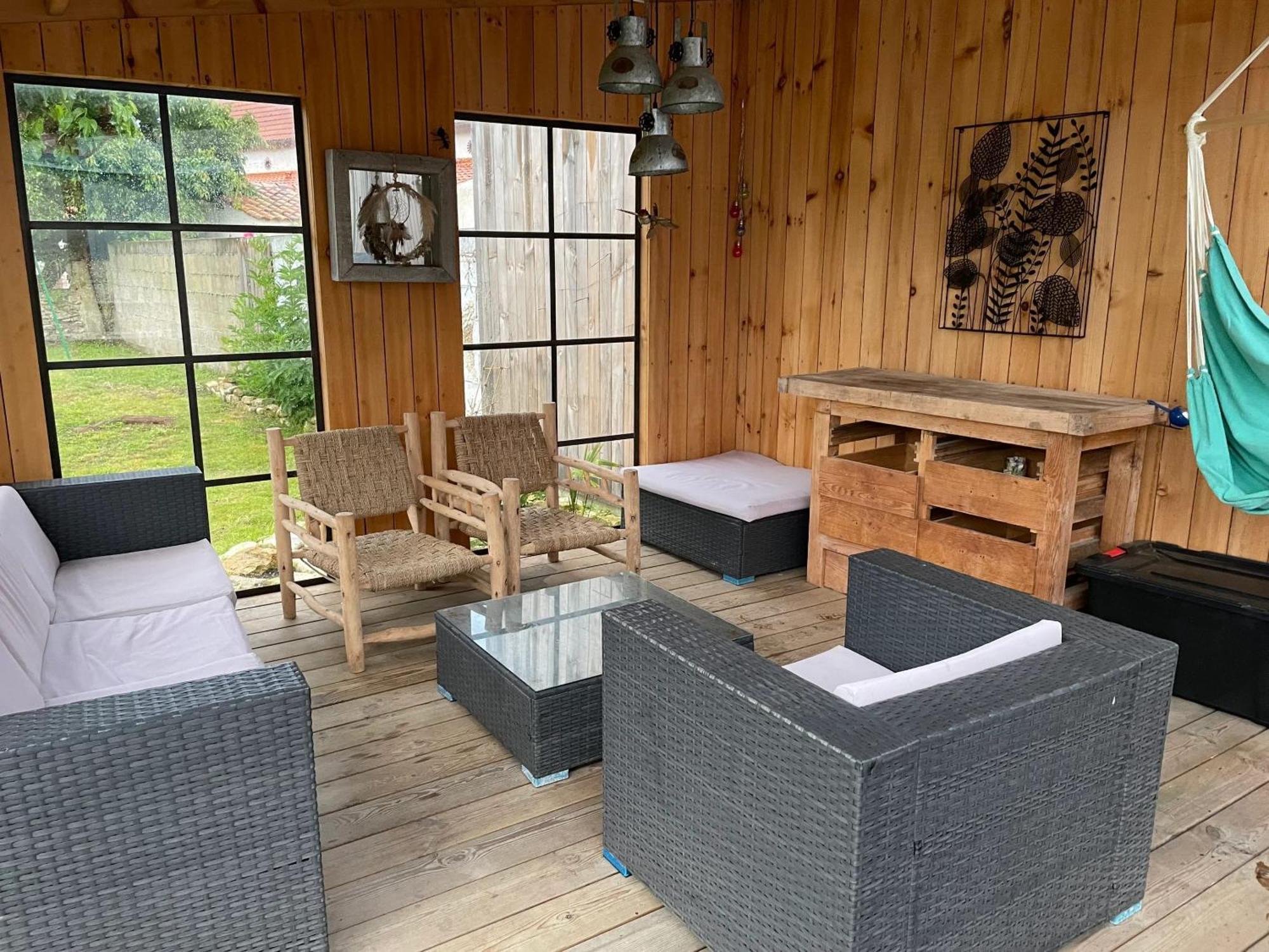 Maison Confortable A Jard-Sur-Mer Avec Grand Jardin Cloture Eksteriør billede